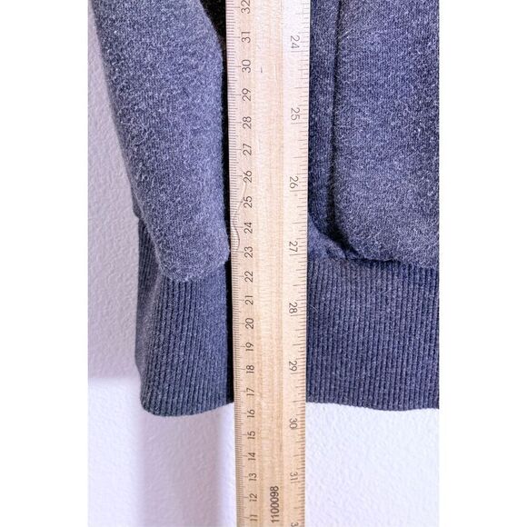 Gymshark Mock Neck Gray Tunic Women's Sweatshirt Small - Picture 7 of 9